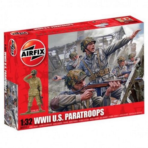 Image of Wwii U.s. Paratroops (a02711) 1:32