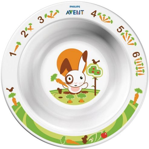 Image of Philips Avent Baby Bowl Small Scf706/00 6m+