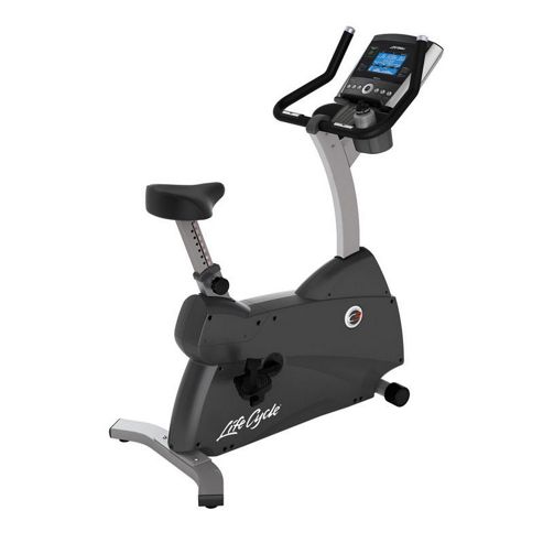 Image of Life Fitness C3 Upright Cycle With Go Console