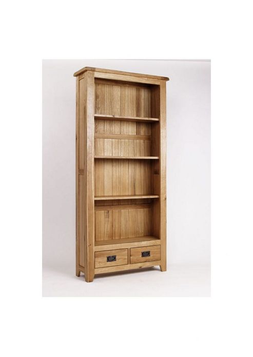 Image of Ametis Westbury Reclaimed Oak Tall Bookcase