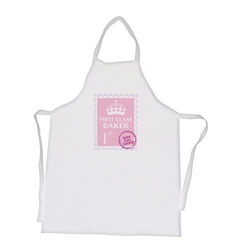 Image of Personalised First Class Apron
