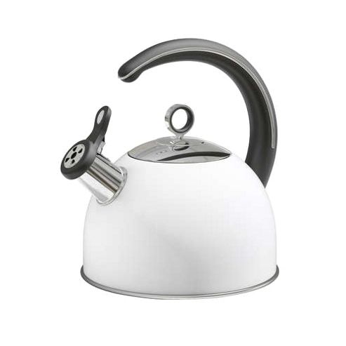 Image of Morphy Richards - Accents 2.5 Litre White Whistling Kettle