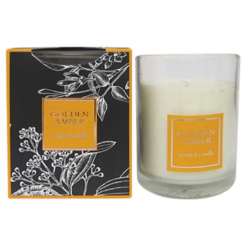 Image of Greenhill And York Golden Amber Boxed Filled Candle