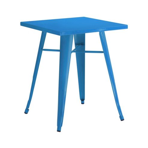 Image of Premier Housewares Cubic Table - Blue