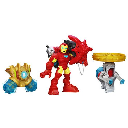 Image of Playskool Heroes Action Gear Iron Man