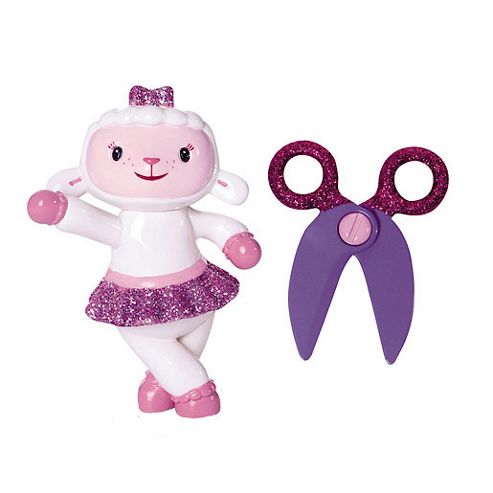 Image of Doc Mcstuffins And Friends - Lambie Mini Figure And Scissors