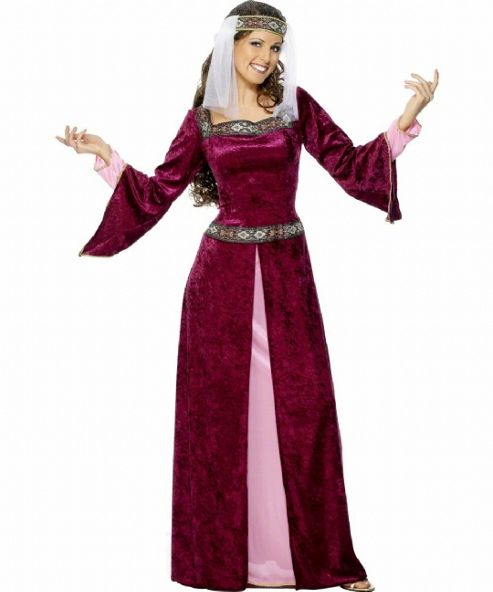 Image of Maid Marion - Adult Costume Size: 8-10