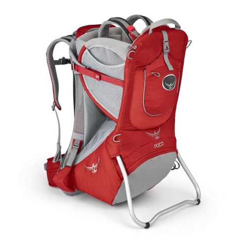 Image of Osprey Poco Baby Carrier Romper Red