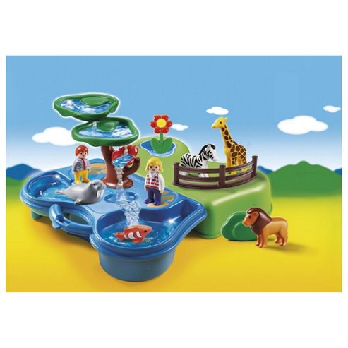 Image of Playmobil 1.2.3 Take Along Zoo & Aquarium 6792
