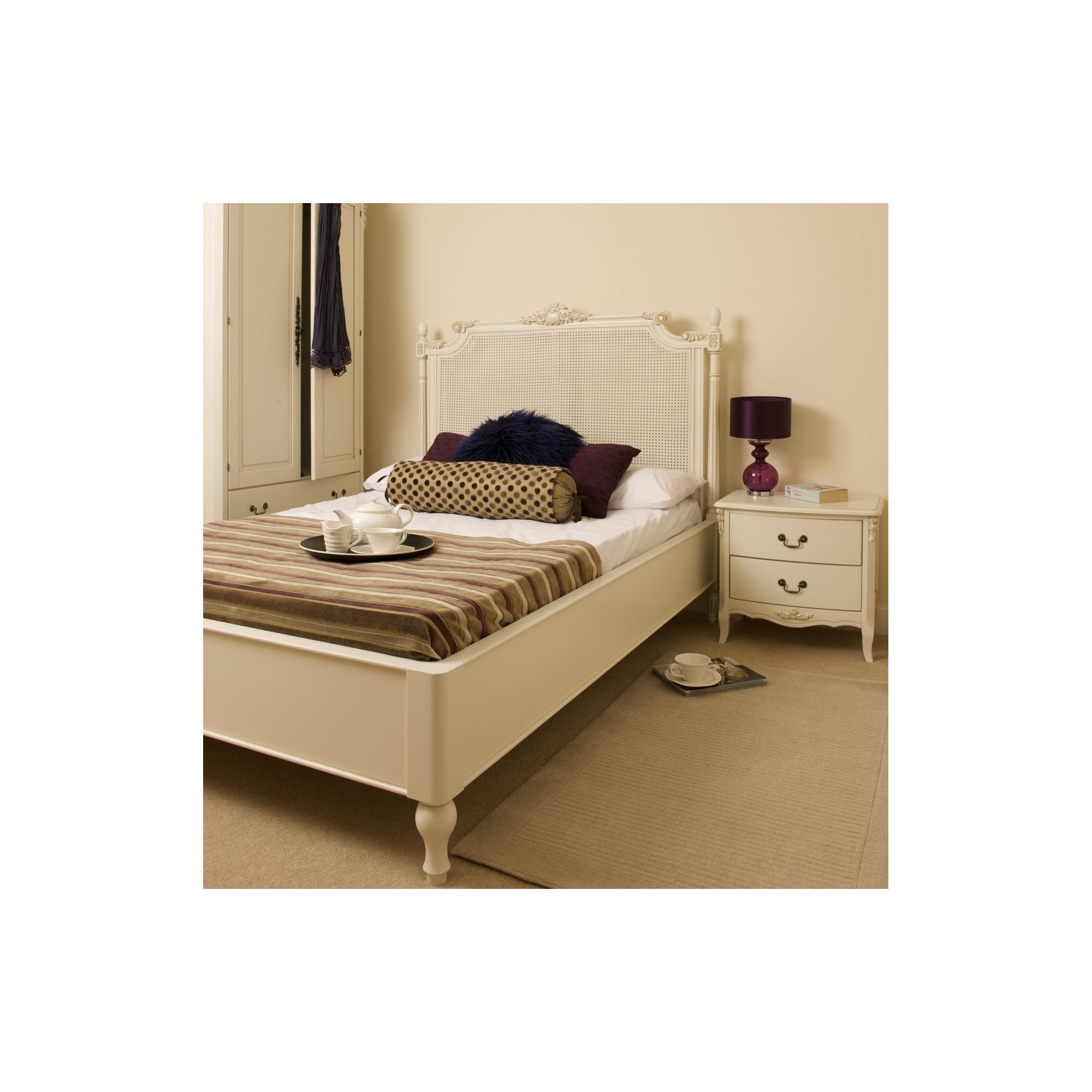 Kelburn Furniture Laurent Rattan Bed - Single at Tesco Direct