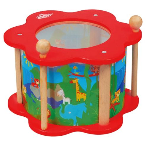 Buy Carousel Wooden Drum from our Musical Toys range - Tesco