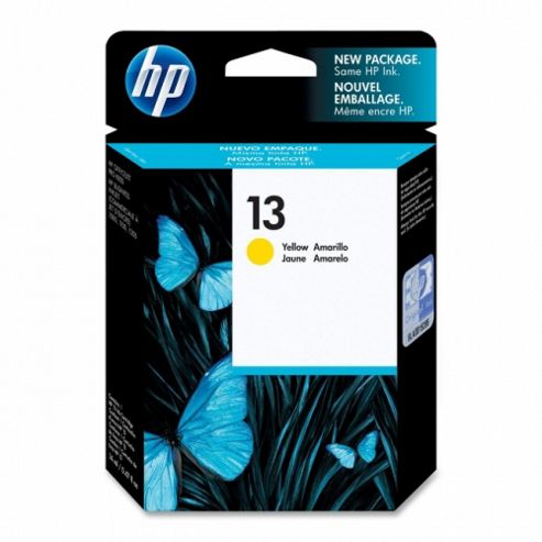Image of Hp 13 Printer Ink Cartridge - Yellow