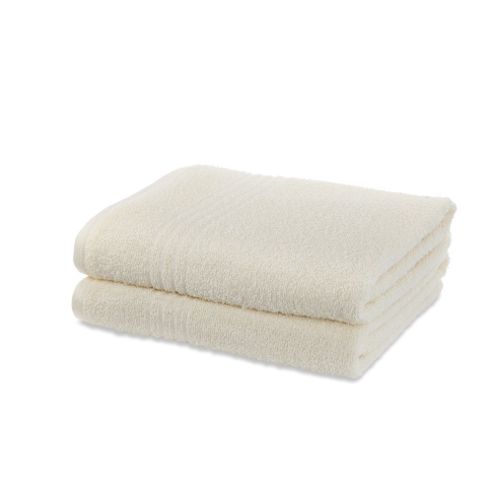 Image of Catherine Lansfield Editions Pairs Bath Towel - Cream