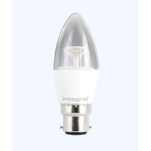 Image of Pack Of Ten Integral B22 6w Warm White Dimmable Candles