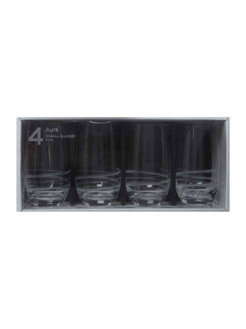 Image of Aura Hiball Glass Set Of 4