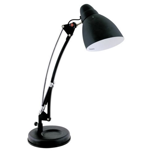 Image of Home Essence Reach Hobby 60w Desk Lamp In Matt Black