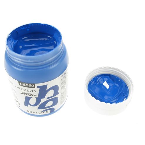 Image of Pebeo Studio Acrylic 500ml - Primary Cyan