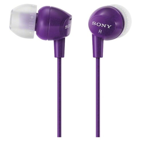 Image of Sony Mrdex10 In Ear Headphones Violet