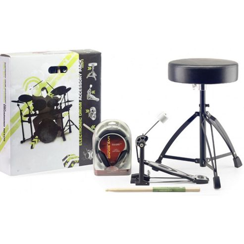Image of Stagg Drum Throne Pedal Sticks And Hphones Pack