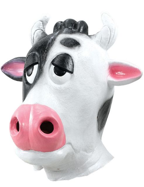 Image of Adult Comical Cow Mask