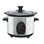 Lloytron E821SS 1.5L Stainless Steel Mini Slow Cooker