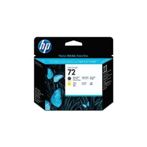 Image of Hp 72 Matte Printhead - black And Yellow