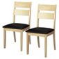 Wexford Natural Pair Of Dining Chairs
