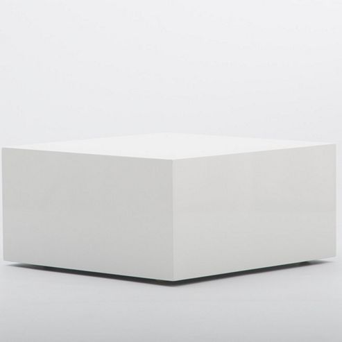 Image of Rge Q-table Small Table - Lacquer White