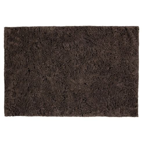 Image of Tesco Soft Shaggy Rug 70 X 130cm, Mocha
