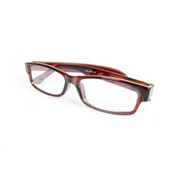 Brown Glasses +3.5