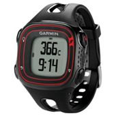 Garmin Forerunner 10 GPS Running Watch, Black and Red