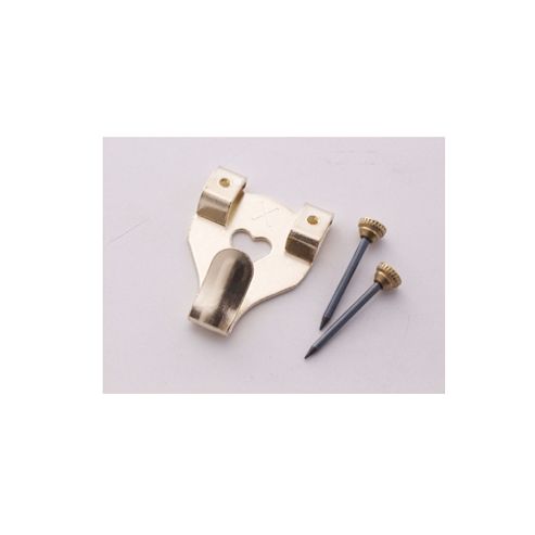 Image of Shaw No1 X Picture Hooks Brass Boxed
