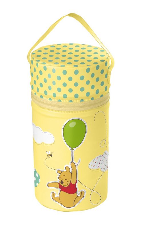 Image of Disney Winnie The Pooh Insulated Bottle Holder - Yellow