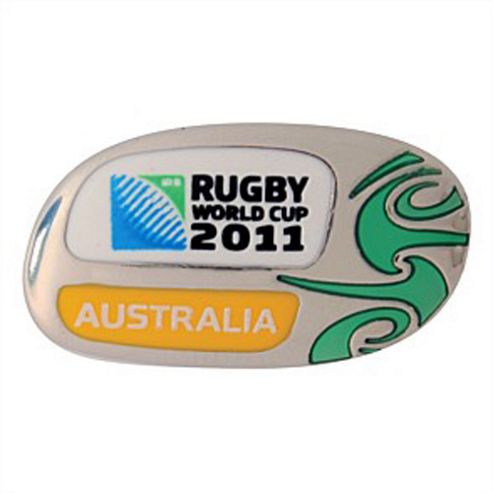 Image of Official Australia Rugby World Cup 2011 Pin Badge