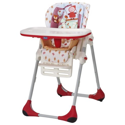 Image of Chicco Polly 2-in-1 Highchair, Happy Land