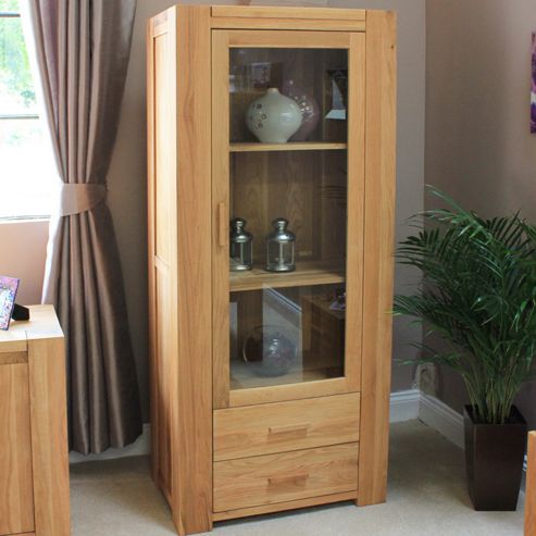 Image of Baumhaus Atlas Glazed Display Cabinet
