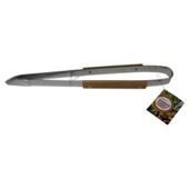 Tesco Bamboo handle tongs