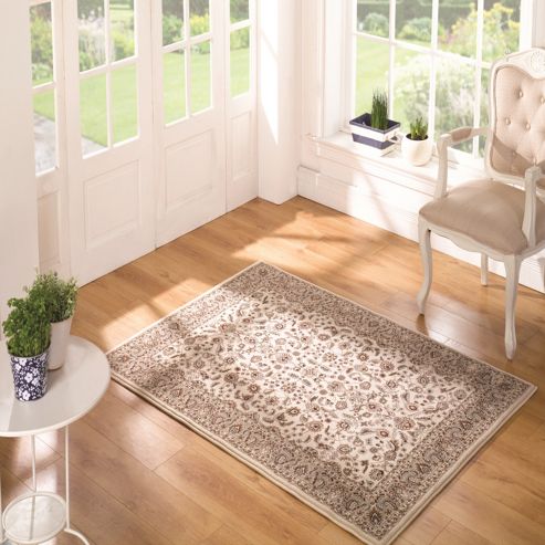 Image of Million Point Chatsworth Ivory/beige 60x230 Cm Rug