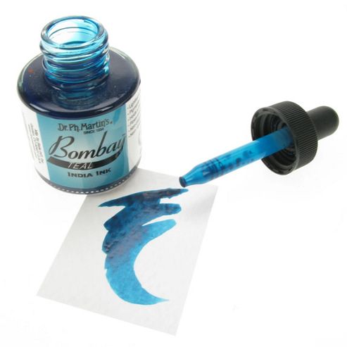 Image of Dr. Ph. Martin's Bombay Ink - Teal