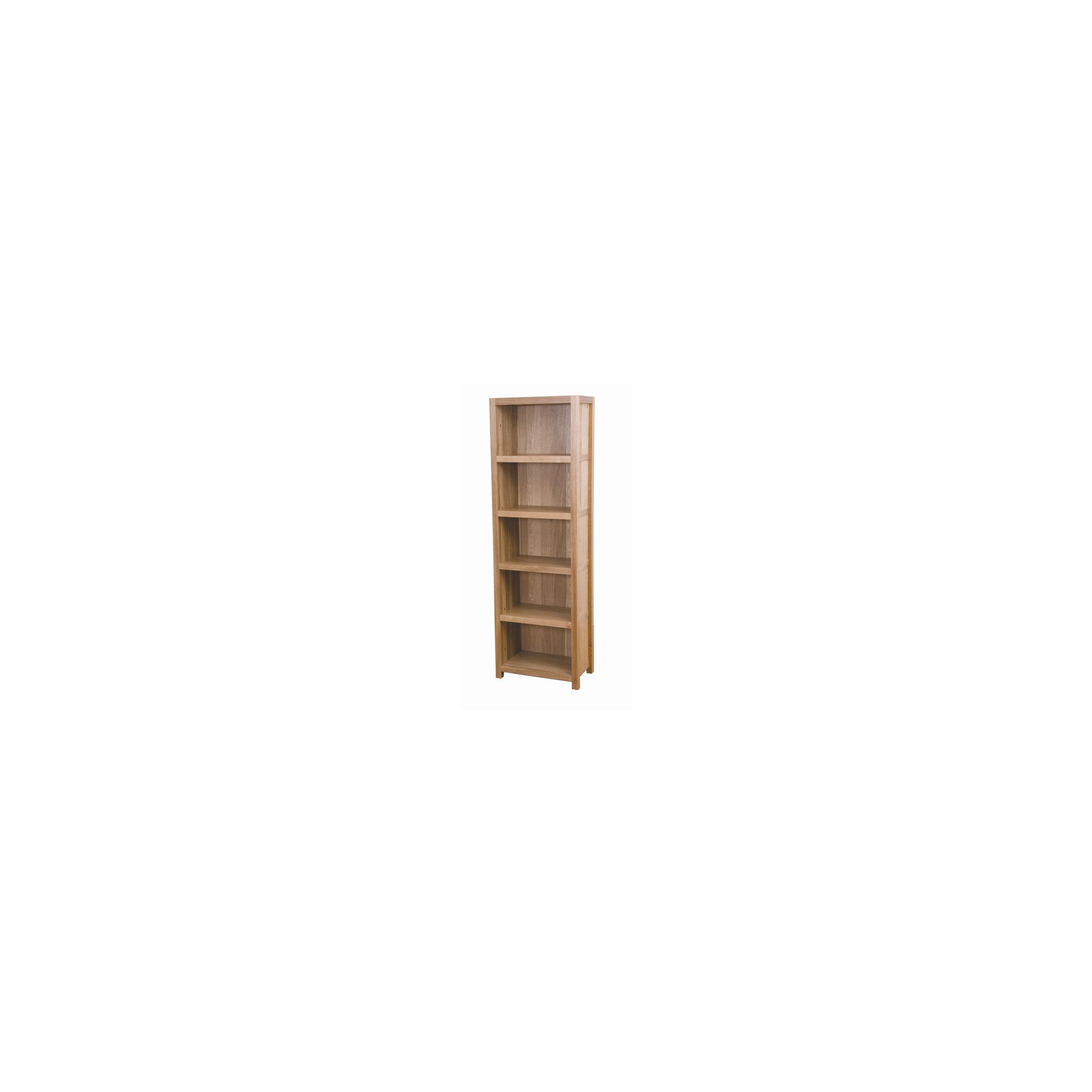 G&P Furniture Tall Oak Bookcase at Tesco Direct