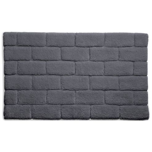 Image of Luxury Bamboo Bath Mat - Graphite