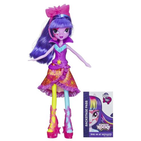 Image of My Little Pony Equestria Girls Rainbow Rocks - Rainbow Dash Doll (neon Rainbow Rocks)