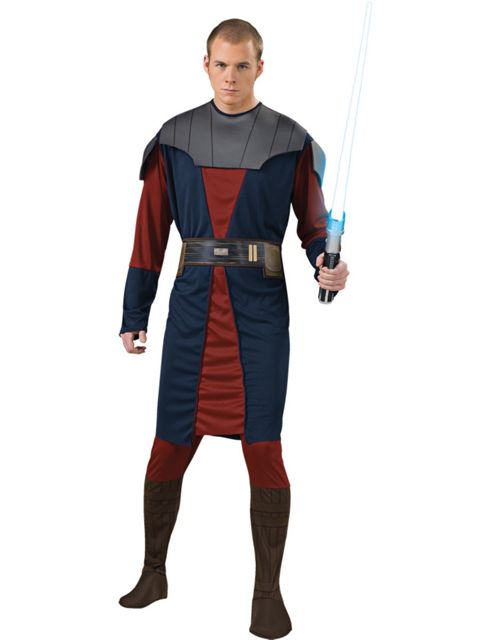 Image of Adult Clone Wars Anakin Skywalker Costume Extra Large