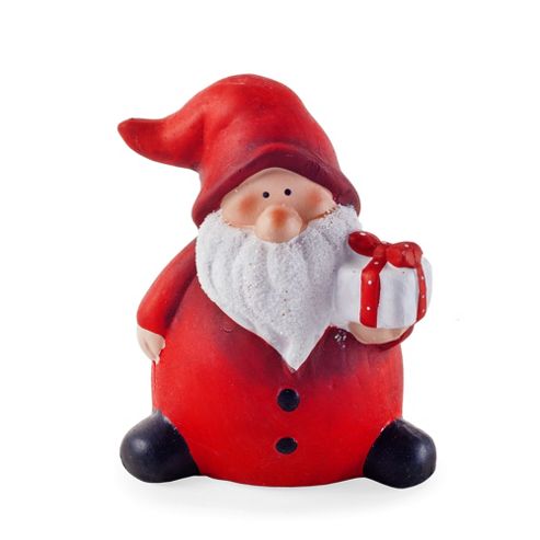 Image of Fat Father Christmas Ceramic Ornament