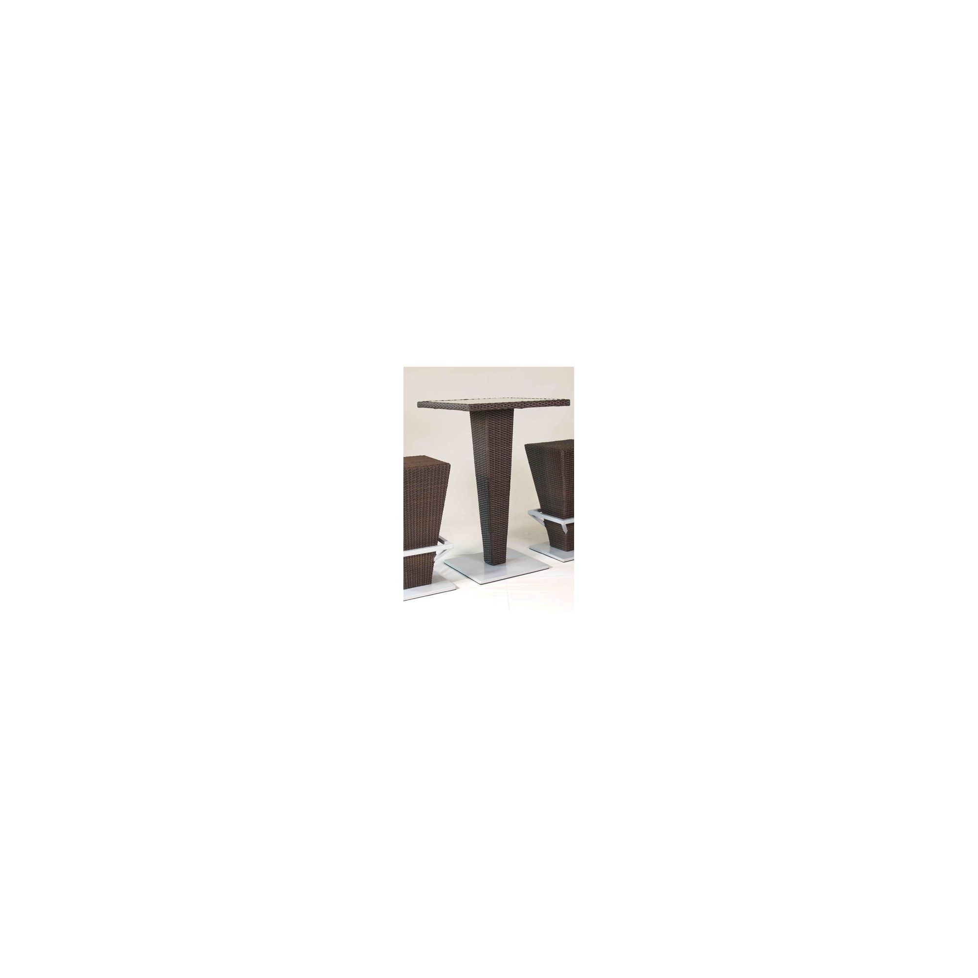 SkyLine Design Liada Bar Table - Dark Brown 8mm at Tesco Direct