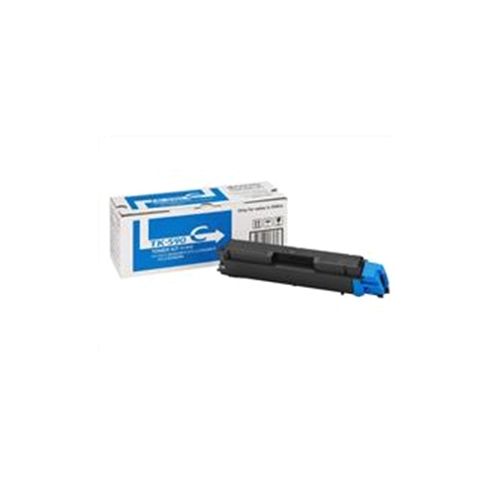Image of Kyocera Tk-590c Cyan (yield 5,000 Pages) Microfine Toner Cartridge For Fs-c2026mfp/fs-c2126mfp