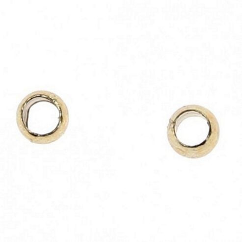 Image of Crimp Beads - Gold - 100 Pack