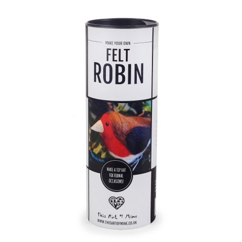 Image of Make Your Own Felt Robin Bird Craft Kit