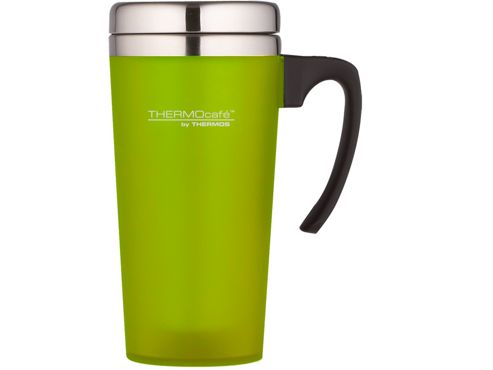 Image of Thermos 187140 Thermocafe Travel Mug Lime 0.4l