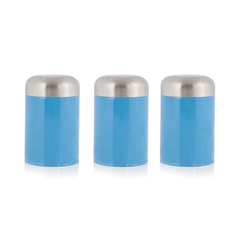 Image of Cook Incolour Set Of 3 Dome Canister - Blue